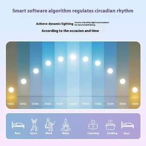 Hiện Đại Quang phổ đầy đủ Led sắt ánh sáng mặt dây chuyền với AC điện lạnh trắng ứng dụng điều khiển cho phòng ngủ Trần - Product Image 6