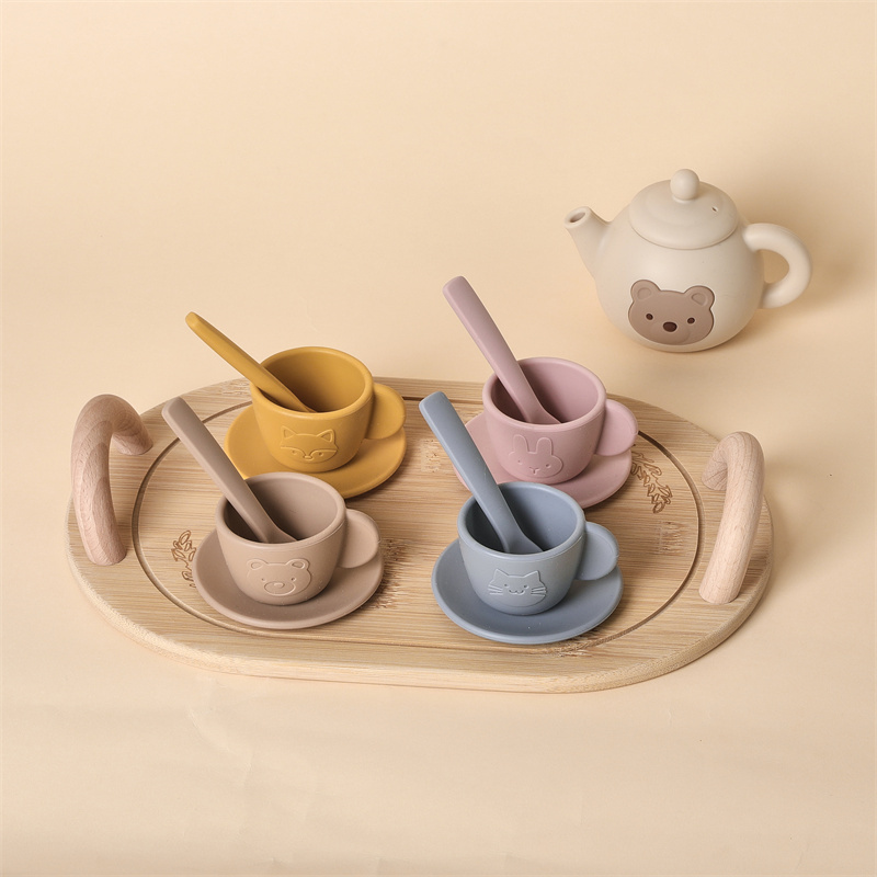 Wooden & Silicone Afternoon Tea Set preview 2