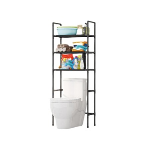 Étagère de <span class=keywords><strong>rangement</strong></span> pour machine à laver, sur pied, pour balcon, salle de bain, <span class=keywords><strong>au</strong></span>-<span class=keywords><strong>dessus</strong></span> <span class=keywords><strong>des</strong></span> <span class=keywords><strong>toilettes</strong></span>, 5 niveaux, rectangulaire, en fer - Product Image 1