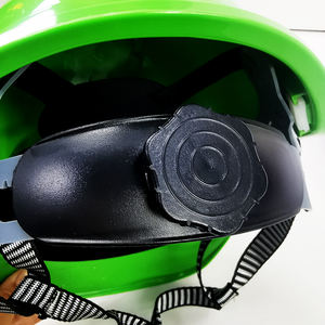 그린 ABS 플라스틱 소재 유전 산업 안전 헬멧 커스텀 로고 만들기 공사 토목 하드 모자 - Product Image 6