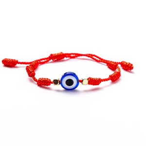 Pulsera de Ojo Turco de Hilo Rojo Ajustable Hecha a Mano, Trenzada, de la Suerte, para Mujeres y Hombres - ¡Venta Caliente! - Product Image 5