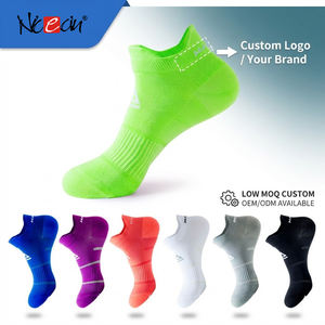 Calcetines Deportivos Personalizados de Algodón y Poliéster con Compresión a Media Pantorrilla, Coloridos y con Diseño Jacquard, Servicio OEM de Nicecin, Fabricante Profesional - Product Image 2