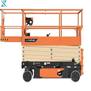 Jlg s446 इलेक्ट्रिक कैंची लिफ्ट प्लेटफॉर्म 11.9 मीटर ऊंचाई 350 किलोग्राम क्षमता निर्माण कार्य कोर इंजन मोटर घटकों आसान - Product Image 1