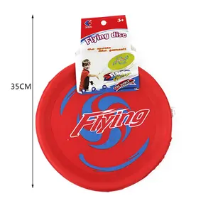 12 "yumuşak atma disk Golf çocuklar için açık spor oyun çim oyunu oyuncak bez köpek evcil hayvan ucuz profesyonel köpük uçan disk