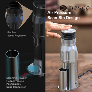 <span class=keywords><strong>Molinillo</strong></span> <span class=keywords><strong>de</strong></span> <span class=keywords><strong>café</strong></span> eléctrico enchufable comercial, Motor <span class=keywords><strong>de</strong></span> 48 mm y 72W, disco <span class=keywords><strong>de</strong></span> <span class=keywords><strong>molienda</strong></span> <span class=keywords><strong>de</strong></span> 7 estrellas, carcasa <span class=keywords><strong>de</strong></span> aluminio adecuada para uso en exteriores - Product Image 4