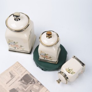 <span class=keywords><strong>Barattoli</strong></span> di zenzero per la conservazione degli alimenti da cucina con contenitore di <span class=keywords><strong>zucchero</strong></span> per tè <span class=keywords><strong>e</strong></span> caffè di lusso con coperchio a tenuta - Product Image 3