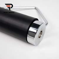 Poignées de musculation professionnelles en acier robuste PILOTSPORTS pour machines à câbles, barre rotative pour bras de fer, support de charge