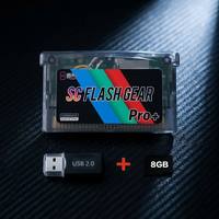 Cartouche de jeu SCFW V1.5 Mini SC Card 1000 en 1 Flash GBA pour GameBoy Advance GBC GBM DS