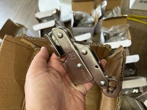 12mm 10mm Edelstahl-Drahtseil-Greifer Einziehbare Rettungsleine Absturzsicherung Industrie-Arbeitshöhe Seilgreifer Stahlkabel-Greifer - Product Image 6