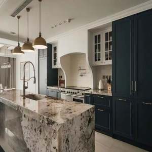 Armoires de cuisine en chêne populaires américaines, cuisines modernes blanches et armoires de style shaker - Product Image 2