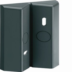 Accessorio per rilevatore di movimento Hager per montaggio ad angolo, antracite, profondità 9,2 cm, larghezza 8,51 cm, altezza 3,1 cm - Product Image 1