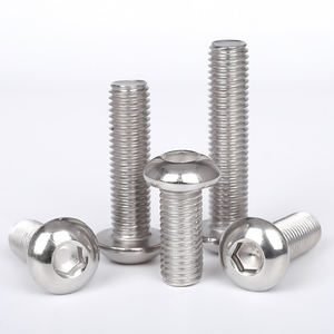 ISO 7380 M3-M12 Pan đầu vít với A2/A4 Metric đo lường Đồng bằng xử lý bề mặt Hex ổ cắm cho kích thước M4-M8 - Product Image 3