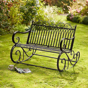 Banc de jardin en métal rouge sur mesure pour l'extérieur, mobilier d'extérieur pour patio, parc, salle à manger, hôpital, sélection privilégiée Trade Assurance - Product Image 5