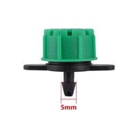 Système d'irrigation agricole pour jardin et ferme, goutteur réglable à 8 trous, émetteur d'eau