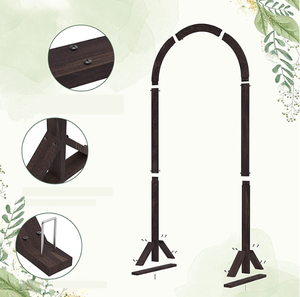 Décoration florale artificielle pour <span class=keywords><strong>arche</strong></span> de mariage, arrangement suspendu <span class=keywords><strong>vert</strong></span> pour cérémonie et réception, décoration extérieure pour fête et maison <span class=keywords><strong>en</strong></span> <span class=keywords><strong>bois</strong></span> - Product Image 3