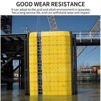 Coussinets de revêtement de garde-boue de bateau UV-Anti HDPE/panneaux/panneaux de revêtement PE marin avec service de traitement de coupe