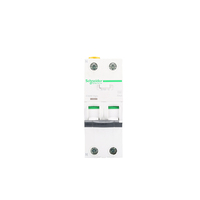 Module de protection différentielle Vigi ELM 2P 40A 30mA à fixation rapide pour disjoncteur Acti9 IC65, capacité de coupure 6kA, anti-fausse manœuvre, stable