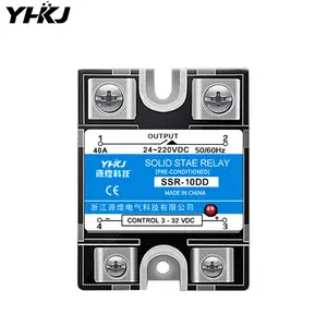 Relé de estado sólido, miniatura de alta potência de SSR10-10AA/25aa/40aa 40a 5v auto 12v