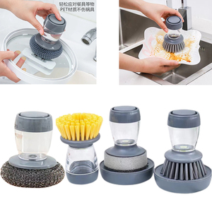 Dispensador de Jabón para Cocina, Cepillos de Limpieza, Fácil de Usar, Cepillo para Lavar y Limpiar, Dispensador de Jabón, Accesorios de Cocina - Product Image 5