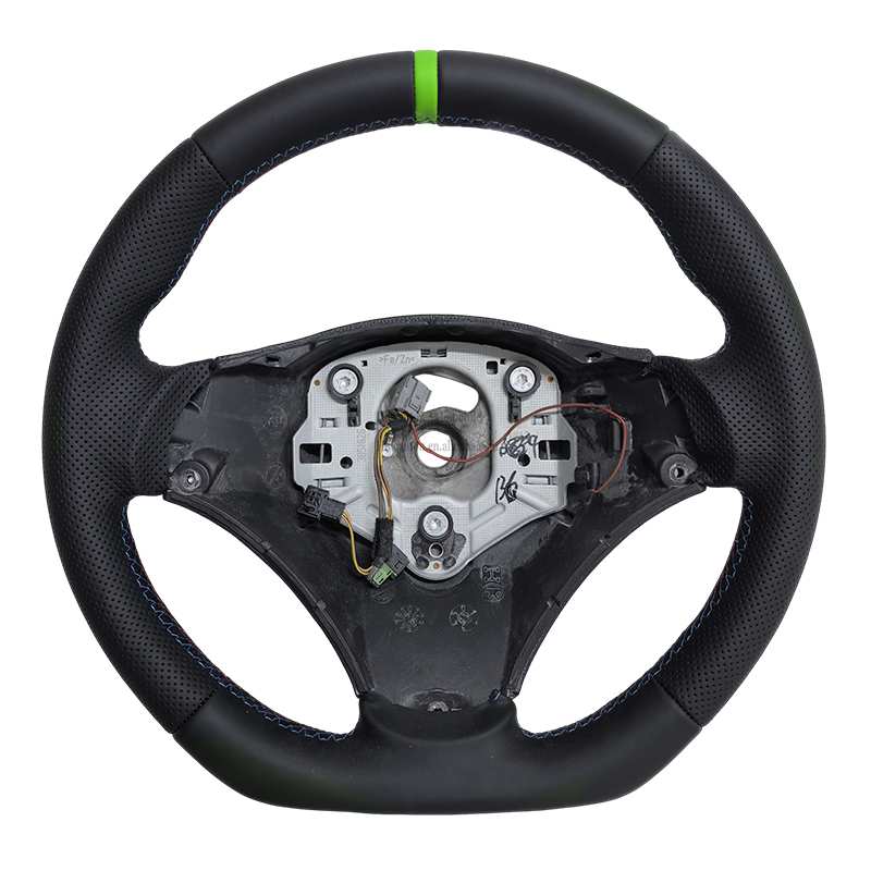 ชุด M + มีรูพาย + หนัง + ตะเข็บลายสีเขียว