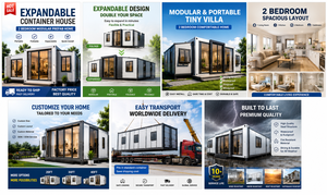 Container Maintenance Shop 20ft 40ft Portable Prefab Repair - Product Image 4