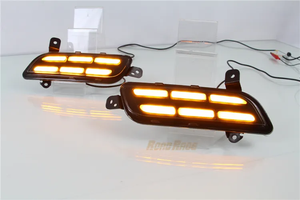 Led Daytime Running Light DRL for Suzuki Vitara <strong>Brezza</strong> 2015 2016 2017 <strong>White</strong> DRL Yellow Turning Signal Fog Light Driving Lamp - Product Image 6