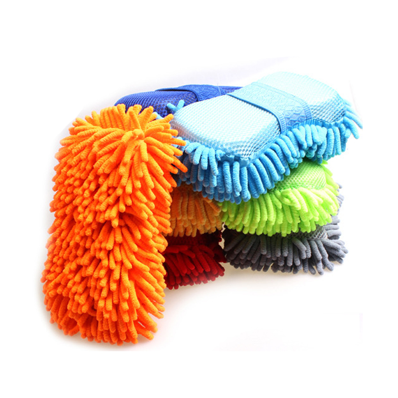 Оптовая продажа, большая щетка из синели для чистки автомобиля, супер губка для блоков, инструменты для чистки автомобильных окон, товары для влажной и сухой чистки