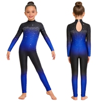 Justaucorps de danse pour filles de 6 à 16 ans, combinaison de gymnastique, body pour la danse de salon, les spectacles et les compétitions.