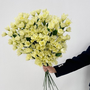 Flores Artificiales de Campanilla de Seda, Decoración para Bodas, Arreglo Floral Hecho a Mano - Product Image 3