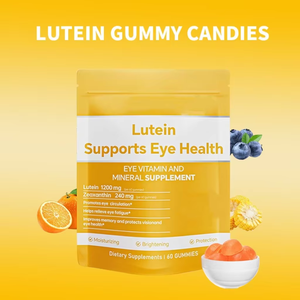 Integratori Alimentari Gommose di Luteina OEM/ODM a Marchio Privato, Gommose di Luteina e Zeaxantina per la Salute degli Occhi - Product Image 4