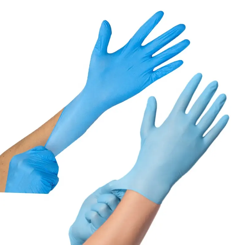 Hot Sale Latex Powder Free Glove Disposable Latex Exam Nitrile Gloves salon hair dying examin tattoo Gloves