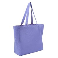 Bolsa de Mano de Lona de Algodón Negra Personalizable con Logotipo para Mujer, Bolsa de Compras Ecológica con Cremallera y Color Personalizado