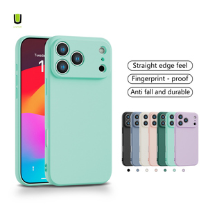 Hot bán xu hướng sản phẩm màu tinh khiết mềm TPU chống sốc Matte cho <span class=keywords><strong>Iphone</strong></span> Bìa 17 Pro Max XS <span class=keywords><strong>XR</strong></span> 14 15 cộng với 16 Pro trường hợp - Product Image 1