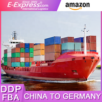 Transitaire maritime Chine-Europe DDP Livraison porte-à-porte FCL LCL FBA Expédition principale