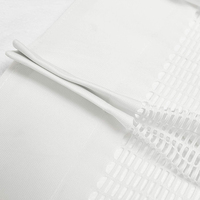 Séparation jetable pour clinique, tissu blanc, avec séparation de clinique, étanche au vent