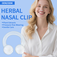 Clip nasal magnétique OEM réutilisable, dilatateur nasal en silicone souple