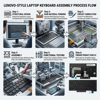 Nouveau clavier d'ordinateur portable rétroéclairé avec disposition américaine pour Lenovo ThinkPad T470 T480 A475 A485, clavier de remplacement avec trackpoint