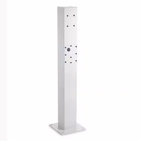 Boîte de rangement en acier enduit de poudre de haute qualité personnalisée Tôle pliée CNC avec revêtement blanc Cadre en acier
