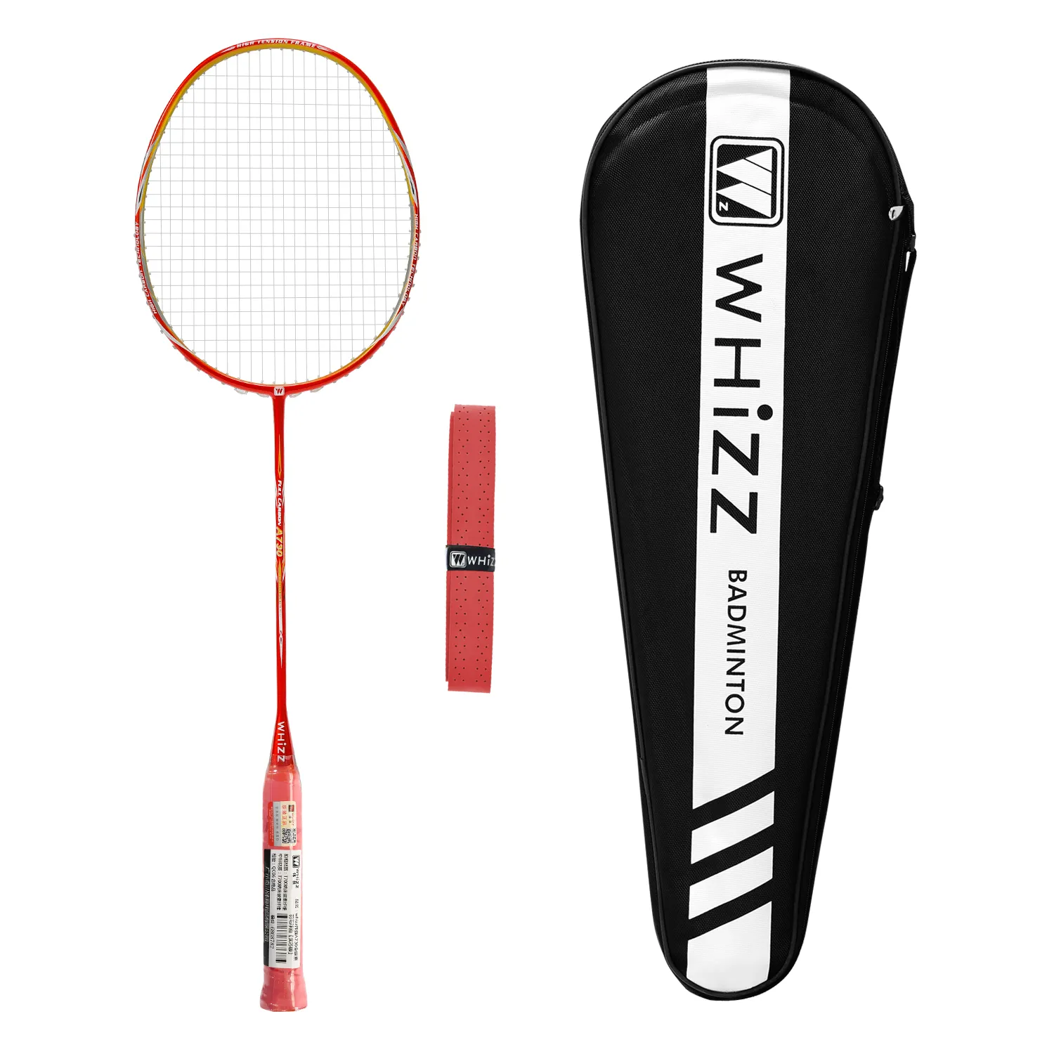 Neue Formel Produkte in führung WHIZ A730 Nano Voll carbon Graphit 4U/5U offensive Badminton schläger