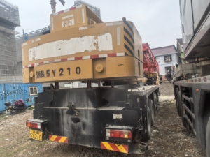 Grúa sobre Camión Usada China Sany STC500C5-8 50T con Motor y Bomba Weichai, Rodamientos Incluidos, Barata en Venta - Product Image 3