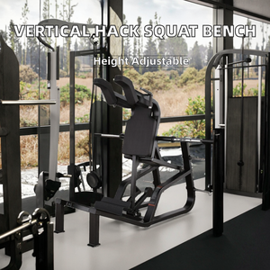 Máquina de Sentadillas Hack con Marco de Acero para <span class=keywords><strong>Gimnasio</strong></span> Comercial o Doméstico, Diseño Vertical con Función de Ajuste de Altura, Banco de Sentadillas Súper Ventas - Product Image 3