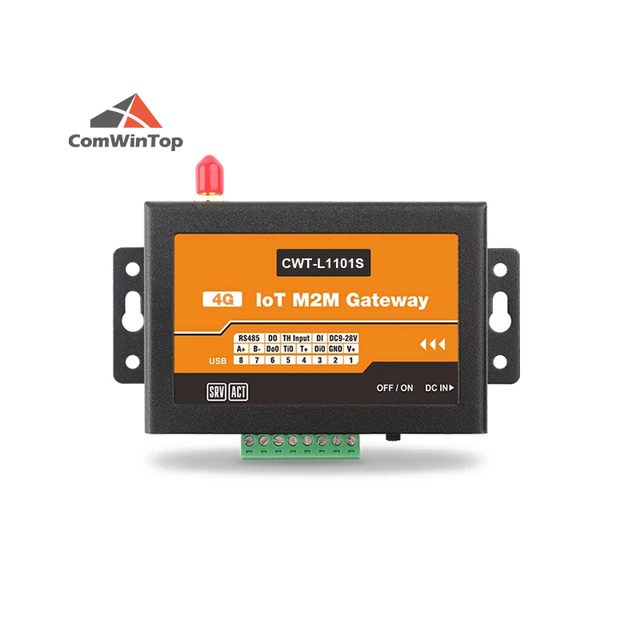 CWT-L1101S M2M Iot Industrial Scada Modbus Rs485 To Sms Gsm Gprs 3g 4g Wifi Rtu Dtu Modem Module Controller Data Logger Gateway