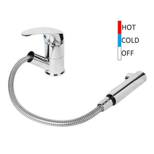 HEYRV Rubinetto Estraibile di Alta Qualità in Acciaio Inox per Lavello Cucina Camper <span class=keywords><strong>Roulotte</strong></span> Bagno - Product Image 1