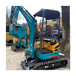 Mini-excavatrice sur chenilles de 3 tonnes d'occasion, peu utilisée, certifiée CE, avec moteur et pompe - Product Image 4