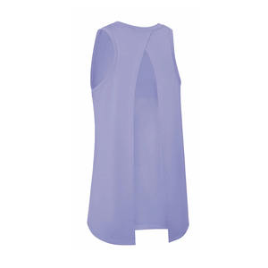 Ladies Cool Dry Running Gym Top Transpirable Sport Yoga Tee Active Wear Stringer Tank Tops Tallas grandes Conjuntos deportivos para mujeres - Product Image 1