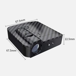 Luces <span class=keywords><strong>LED</strong></span> de Fibra de Carbono para Interiores de Automóviles, Anillo de Luz Estelar, Proyección de Puntos, Lámpara de Puerta, Luces Láser de Alas de Ángel para Automóviles, Venta al por Mayor - Product Image 2