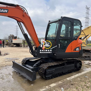 Stock Doosan DX60 Pelle sur chenilles d'occasion 100% Ready Secondhand DH55 Mini Construction Digger 1 an avec moteur et pompe à moteur - Product Image 6