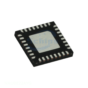 NAU8822AYG Interface IC CODEC AUDIO STEREO 32QFN Manufacturer Channel 32 VFQFN Exposed Pad Original Electronic Components - Product Image 1