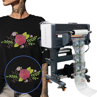 Máquina de impresión de inyección de tinta Digital 3D sin polvo A3 12 13 pulgadas Xp600 I1600 I3200 cabeza DTF Uv transferencia pegatina impresora en camiseta