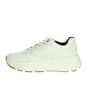 Sneakers bianche sportive retrò da uomo D26UFA 00085 alla moda mocassini da passeggio in rete morbida e scarpe da basket - Product Image 1